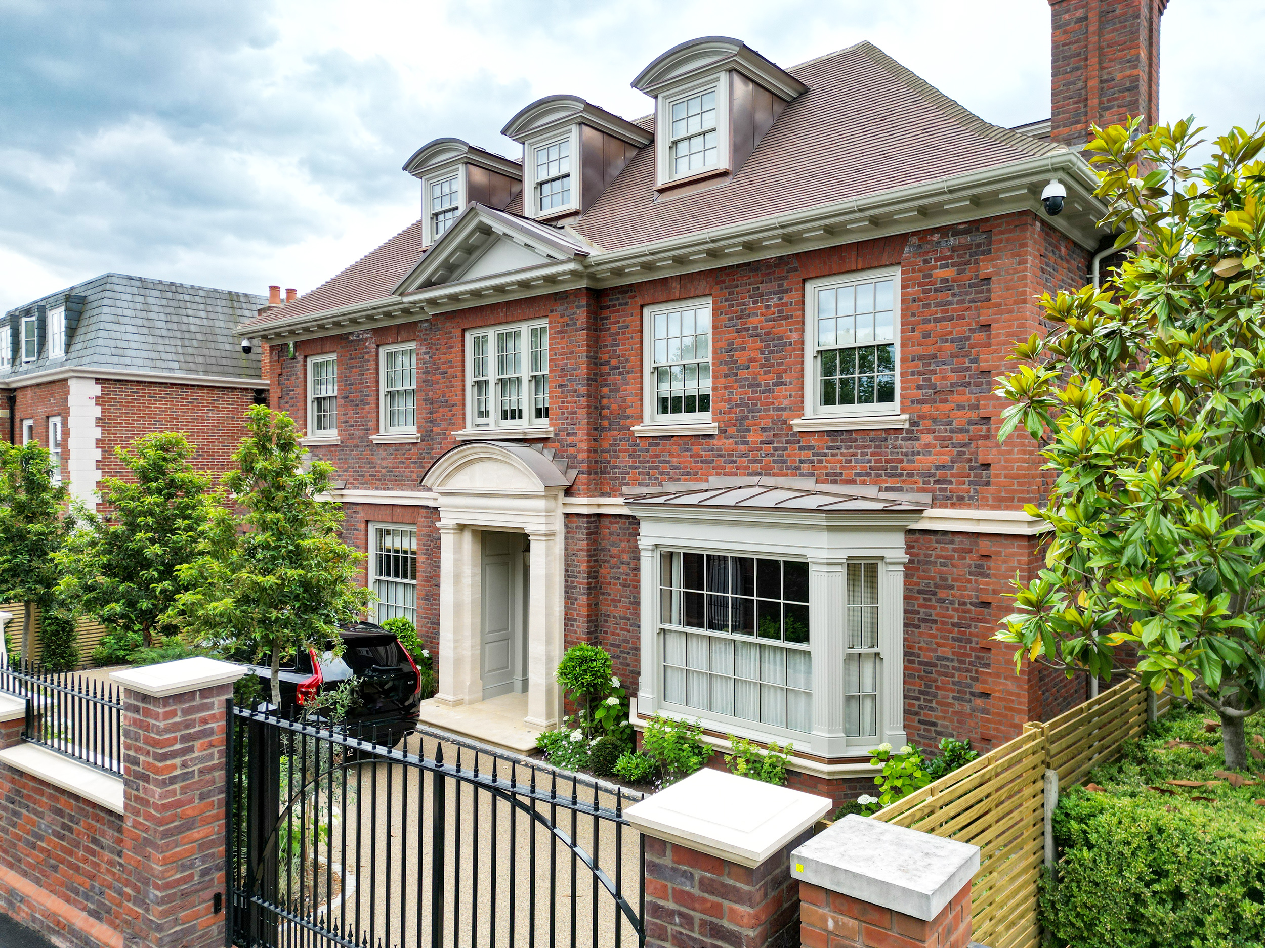 harper latter architects traditional new build home in wimbledon village